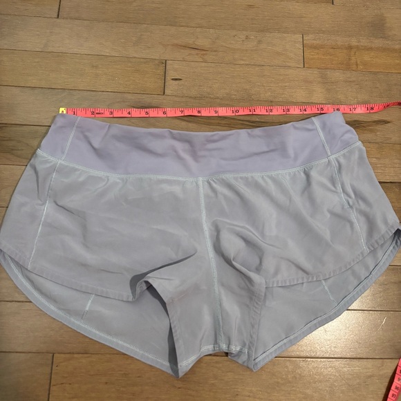 Lululemon Shorts Speed Up Shorts 2.5” in berry mist lilac light purple 10 - Picture 10 of 12